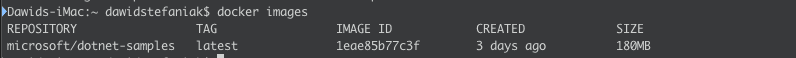 Docker Screenshot